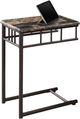Monarch Specialties Inc. Cappuccino Bronze Accent Table-0