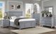 Furniture of America® Castlile Gray Nightstand-1