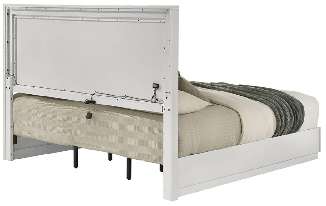 Acme Furniture Esther Panel Bed - Thumbnail 3