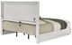 ACME Furniture Esther White/Silver High Gloss Queen Panel Bed-5
