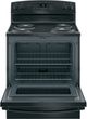 GE® 30" Black Freestanding Electric Range-2