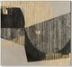 Giftcraft Black/Gold/Gray Wall Print-0