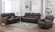 Mazin Furniture Easton Grey Manual Reclining Sofa-2