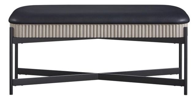 Bernards Stiltz Black/Taupe Youth Bench-2
