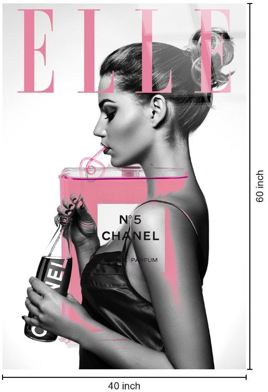 Classy Living Dramatic Chic Essence Wall Art-2