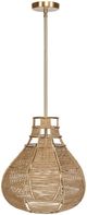 Uttermost® Hestia Antique Brass/Brown Pendant-0