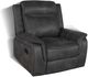 Coaster® Lawrence Charcoal Glider Recliner-1