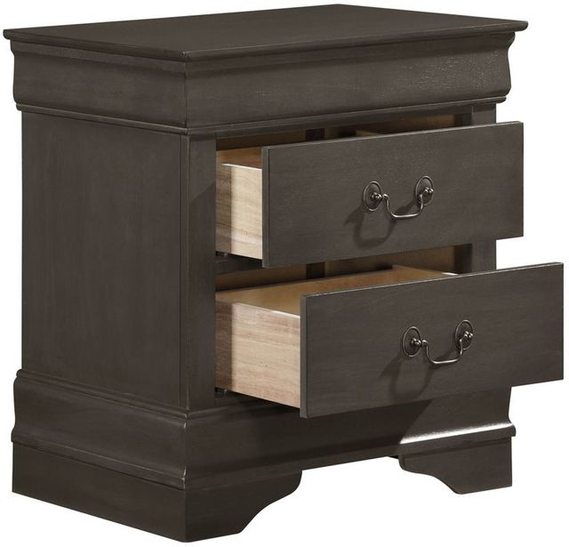 Homelegance® Mayville Stained Gray Nightstand-3