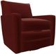 Craftmaster® Customizable Craftmaster Essentials Swivel Glider Chair-4