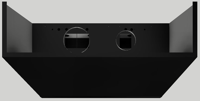 Vent-A-Hood® 48" Black Wall Hood-3