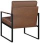 Homelegance® Trent Black/Brown Accent Chair-4