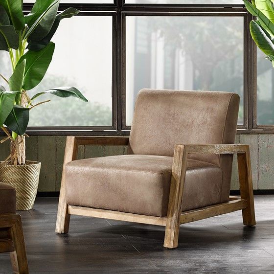 Olliix by INK+IVY Taupe/Neutral Easton Accent Chair-3