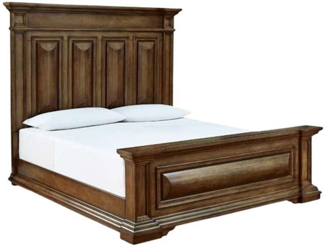 Signature Design by Ashley® Channley Brown California King Panel Bed-0