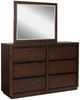 Signature Design by Ashley® Dilenno Dark Brown Dresser and Mirror-0