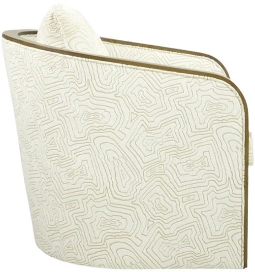 Paula Deen™ by Craftmaster® Customizable Swivel Chair-2