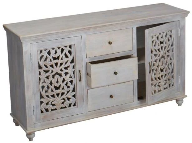 Jaipur Furniture Lunar White Wash Sideboard-0