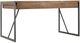 Hooker® Furniture 5681-10 Gray/Natural Writing Desk-2