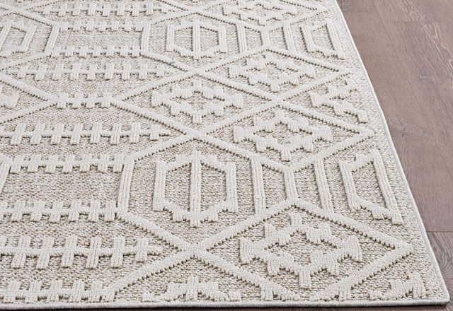 KAS Rugs Terra Natural Antonio 5'x7' Area Rug-1