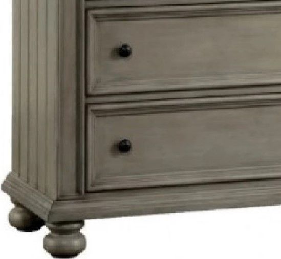 Winners Only® Barnwell Khaki Gray Drawer Chest-1