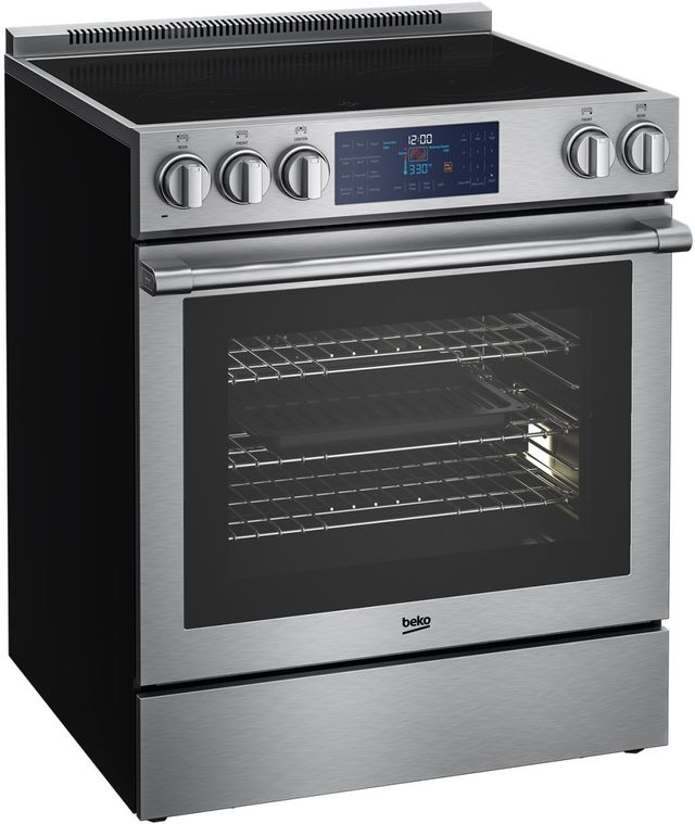 Beko 30" Stainless Steel Slide In Electric Range-1