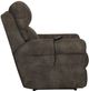 Catnapper® Tranquility Pewter Power Lay Flat Recliner-3