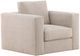 Vanguard® Furniture Ease Stocked Leone Stocked Topper Oatmeal Swivel Chair-0