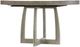 Hooker® Furniture Affinity Greige Sand Blasted Round Pedestal Dining Table-0