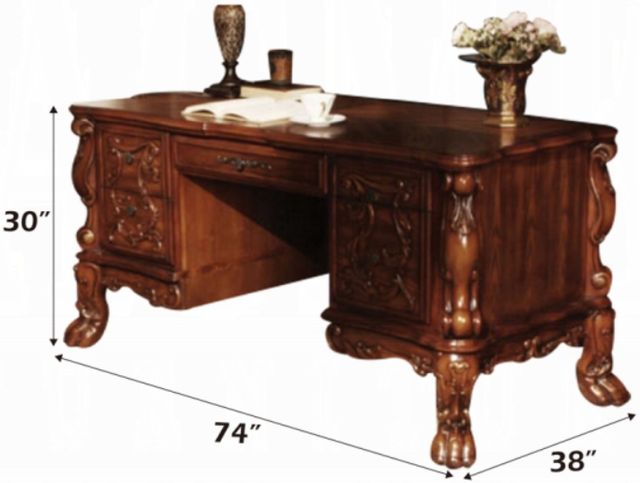 ACME Furniture Dresden Cherry Writing Desk-2