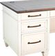 Sunny Designs™ Pasadena Buckskin/Marble White Desk-4