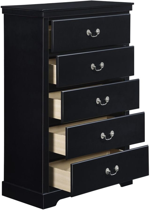 Mazin Furniture Seabright Black Chest-2