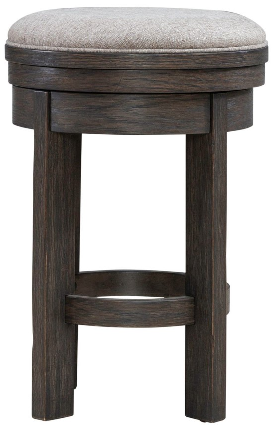 Liberty Furniture Lennox Hill Swivel Stool - Thumbnail 5