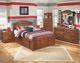 Signature Design by Ashley® Barchan 2-Piece Medium Brown Full Panel Bed Set-3