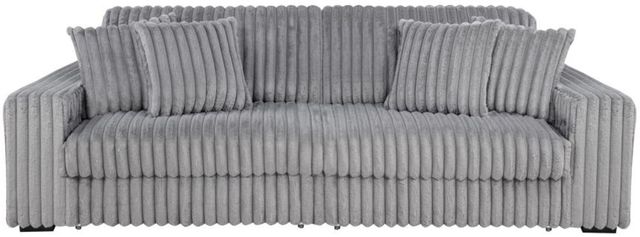 Coaster® Jacana Gray Corduroy Upholstered Dual Power Chaise Sofa-2