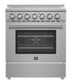 FORNO® Paolo 30" Stainless Steel Pro Style Electric Range-0