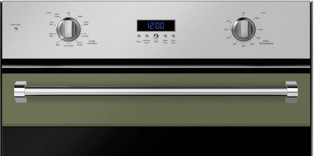 Viking® 3 Series 30" Cypress Green Single Electric Wall Oven-1