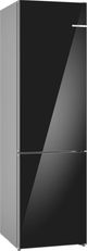 Bosch® 800 Series 24" 12.8 Cu. Ft. Black Glass Counter Depth Bottom Freezer Refrigerator-2