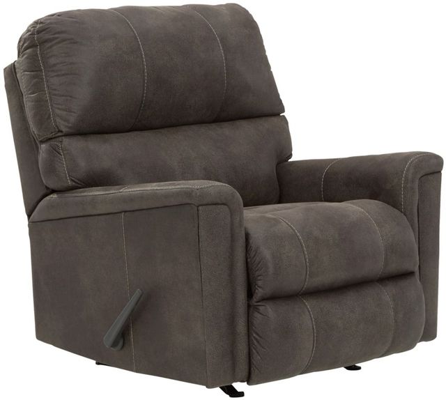 Signature Design by Ashley® Navi 3-Piece Smoke Living Room Set with Rocker Recliner-2