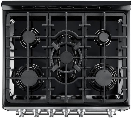 FORNO® Leonardo Espresso 30" Stainless Steel Pro Style Gas Range-4
