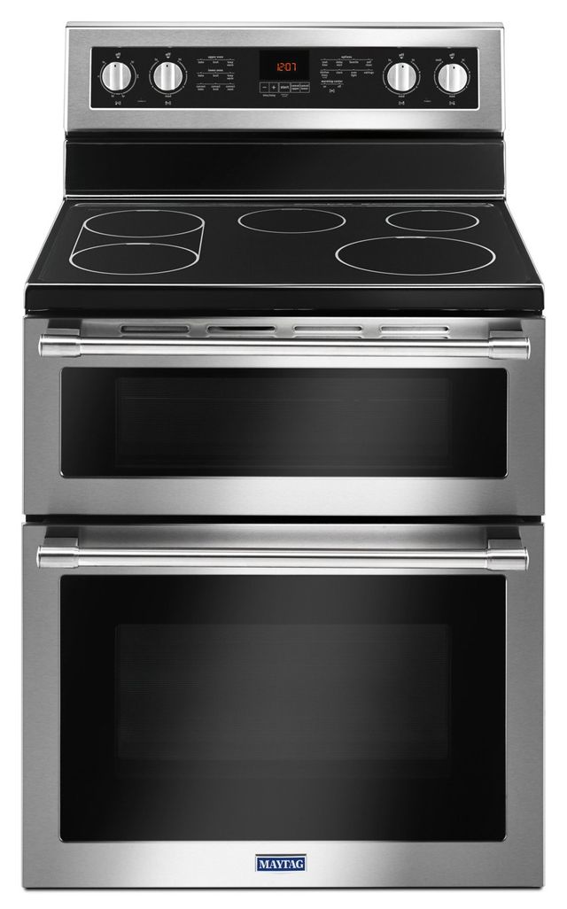 Maytag® 30" Fingerprint Resistant Stainless Steel Free Standing Electric Range