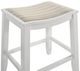 Armen Living Iyani 4-Piece Dune Cloud Barstool Set-5