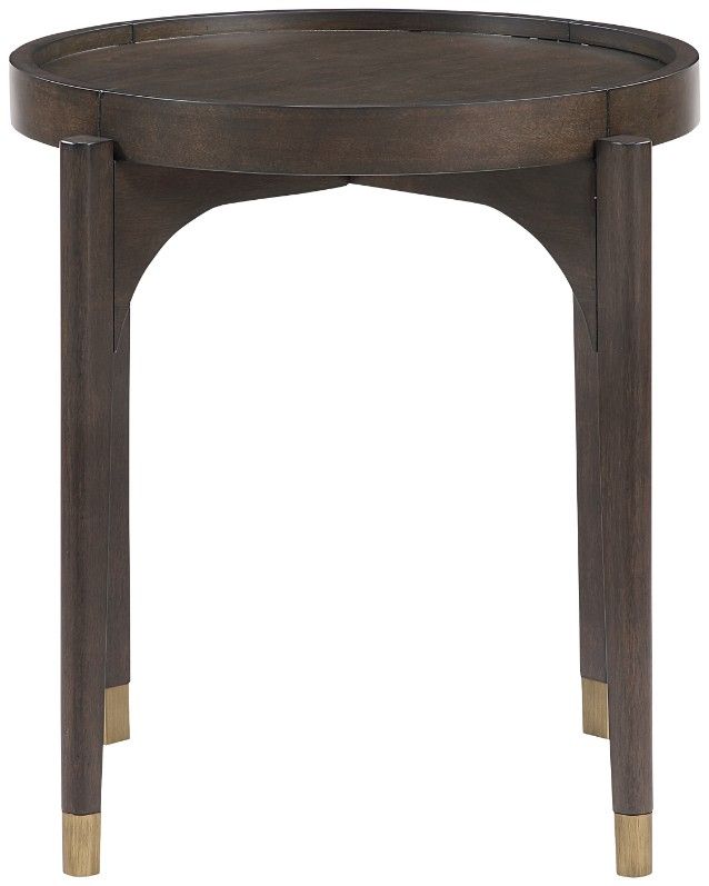 Homelegance® Anton Dark Brown End Table-2