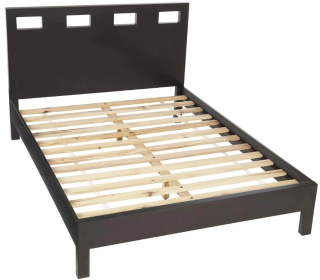 Modus Furniture Nevis Riva Espresso Queen Platform Bed-3