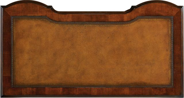 Hooker® Furniture Bow Front Cherry Knee-Hole Desk-2