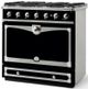 La Cornue CornuFe 90 Albertine 36" Gloss Black Pro Style Dual Fuel Range-0