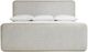 Bernhardt Arcadia Beige/Clay King Upholstered Panel Bed-2
