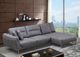 Mazin Furniture Zinia 2-Piece Grey Right-Arm Facing Loveseat Sectional and Chaise-1