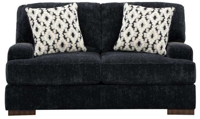 Benchcraft® Whitmore Manor Black Pearl Loveseat-2