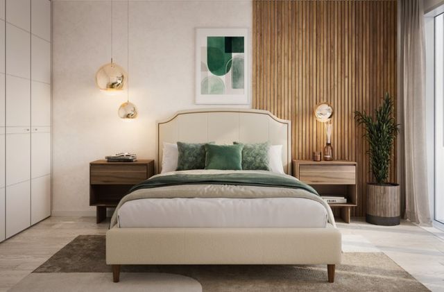 Palliser® Furniture Customizable Arbor Queen Panel Bed-3