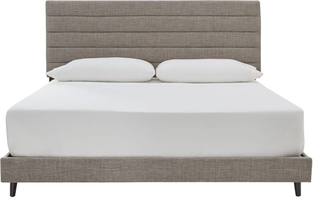 Signature Design by Ashley® Vintasso Gray King Upholstered Bed-2