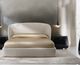 Caracole® Classic Opal Alabaster King Upholstered Panel Bed-3